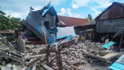 346 Rumah di Kepulauan Selayar Sulsel Rusak Akibat Gempa M 7.4 NTT