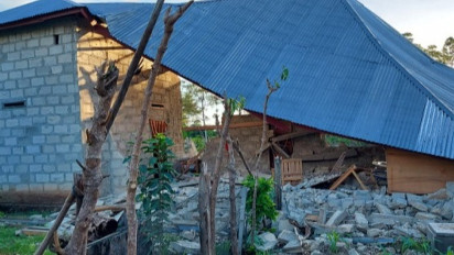 Ratusan Rumah Rusak, Ribuan Warga Pulau Bonerate Selayar Masih Mengungsi