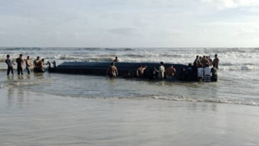 Kapal Pengangkut WNI Terbalik di Perairan Johor Bahru Malaysia, 16 Orang Tewas