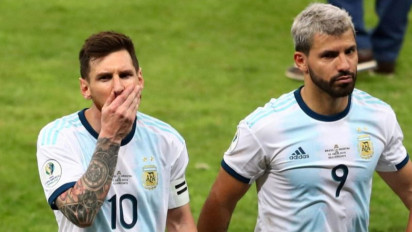 Sergio Aguero Pensiun di Usia 33 Tahun, Messi Pimpin Penghormatan