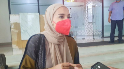 Zaskia Sungkar Diperiksa di Kejaksaan Negeri Bogor