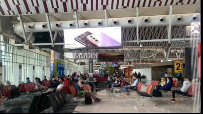 Kembali Beroperasi 24 Jam, Trafik Penumpang di Bandara Sultan Hasanuddin Naik