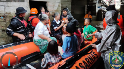 Banjir Besar Rendam Ratusan Rumah Warga di Kota Gunungsitoli Nias