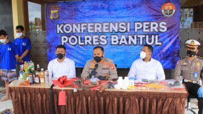 Lagi, Pelaku Kejahatan Jalanan " Klithih " Ditangkap Polisi