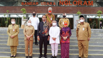Jokowi Berharap Bandara Ngloram Bisa Bermanfaat Bagi Blora dan Sekitarnya   