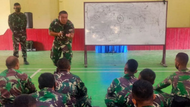 Persiapan Latihan Mupe, Yonif 8 Marinir Langkat Melaksanakan Pendalaman Materi Raid AmphibiÂ 