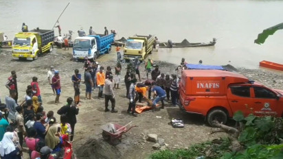 Sejoli Korban Kecelakaan di Bandung dan Sempat Hilang, Ditemukan Tewas di Sungai Serayu Banyumas
