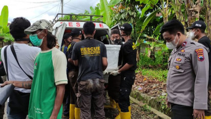 Keluarga Pindahkan Makam Jenazah Pria Diduga Korban Kecelakaan yang ditemukan di Serayu