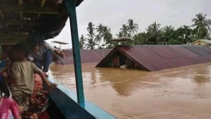 Warga Lima Kecamatan di Mandailing Natal Terancam Kelaparan karena Terisolasi Banjir