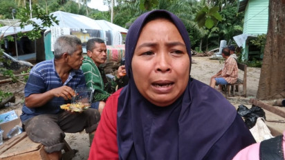 Banjir Bandang Pasar Simaronop, Nurhayati Rambe: Saya Lari Naik Ke Atas Rumah