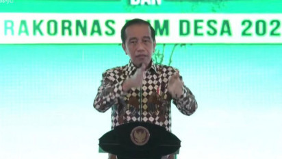 Presiden Jokowi: Hati-hati Kelola Dana Desa Rp400,1 Triliun