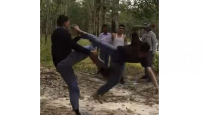 Viral, Video ‘Gladiator” Perkelahian Brutal Sesama Pelajar di Asahan Sumut