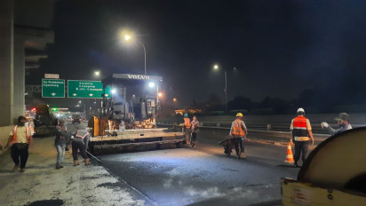 Jelang Nataru Jalan Tol Lampung Diperbaiki, Pengendara Diminta Berhati-hati