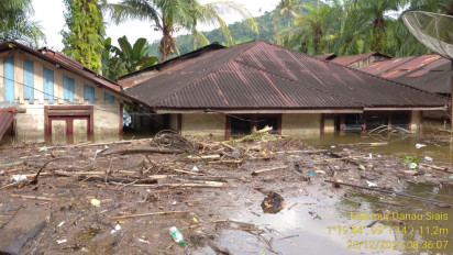 Lima Hari Terendam Banjir, Warga Rianiate Tapanuli Selatan Belum Tersentuh Bantuan Pangan