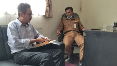 ALIPP Kembalikan Uang Seribu Rupiah Ke Dispora Pandeglang