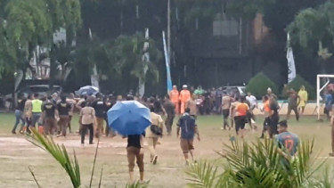 Turnamen Sepak Bola Antar OPD di Tangerang Selatan Diwarnai Kericuhan