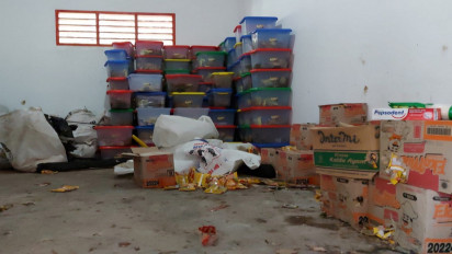 Wakil Ketua DPRD Tebing Tinggi Berang, Sembako Bantuan Dibiarkan Menumpuk dan Membusuk di Kantor BPBD