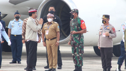 Presiden Kunjungi Kaltara, Peletakan Batu Pertama Kawasan Industri Terbesar di Dunia