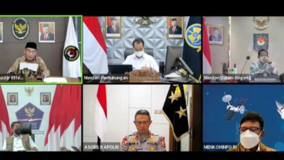 Pemerintah Perkuat Penegakan Hukum Demi Mencegah Gelombang Ketiga Pandemi