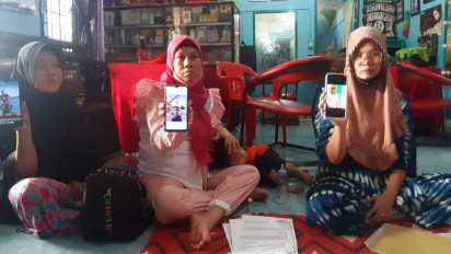 Tiga Kru Tugboat Asal Belawan Hilang di Perairan Karimata, Istri dan Ibu Menangis Harap Pemerintah Serius Mencari Korban 6 ABK
