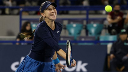 Juara Tenis Putri Olimpiade Belinda Bencic Positif COVID-19 Usai Lawatan ke Abu Dhabi Dengan Gejala Tergolong Parah