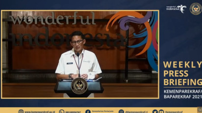 Sentilan Menparekraf Sandiaga Uno untuk Pelancong: Bisa Belanja di Luar Negeri tapi Karantina Difasilitasi Negara