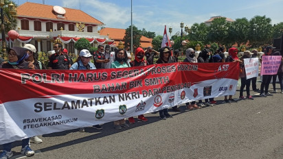 Arek Suroboyo Bergerak, Turun ke Jalan, Tuntut Kapolri Tangkap Habib Bahar bin Smith