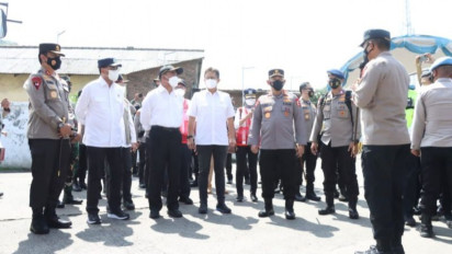 Jelang Nataru, Kapolri Tinjau Kesiapan Penyeberangan Merak-Bakauheni