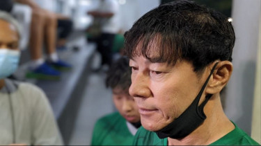 Pelatih Timnas Indonesia Shin Tae-yong Minta Semua Pihak Hormati Keputusan Wasit Soal Insiden Ricky Kambuaya