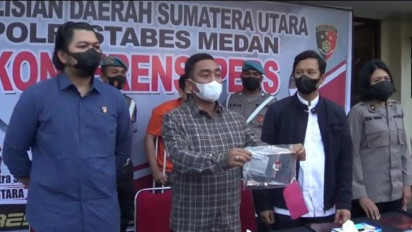 Melawan Saat Ditangkap, Polisi Tembak Dua Kaki Diduga Pelaku Penikaman Seorang Wanita di Medan