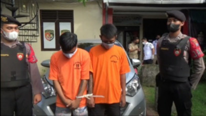 Pelaku Pencurian Kendaraan Bermotor Jatuh saat Kabur bersama Barang Curiannya, Akhirnya Tertangkap Polisi
