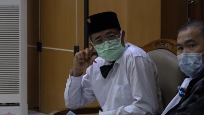 Sidang M Kece di Ciamis Diwarnai Aksi Unjuk Rasa Santri