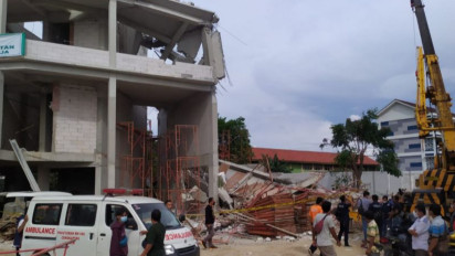 Polisi: Tidak Ada Unsur Pidana dari Robohnya Gedung SMAN 96 Jakbar