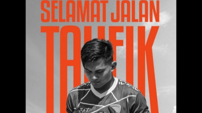 PSSI tunggu hasil visum kiper Tornado FC Taufik Ramsyah