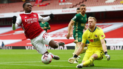 Masa Depan Belum Jelas, Eddie Nketiah Ingin Hengkang dari Arsenal?