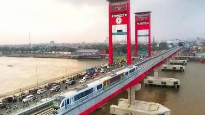 Malam Pergantian Tahun, Kapolres: Kita Akan Menutup Jembatan Ampera