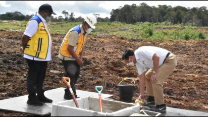 Luhut Pandjaitan Groundbreaking Pusat Penelitian Herbal dan Holtikultura Berkelas Internasional