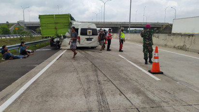 Kecelakaan di Jalan Tol Lampung, Empat Meninggal dan Belasan Orang Luka