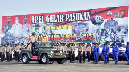 Sebanyak 11.403 Personel Gabungan Disiagakan Untuk Pengamanan Perayaan Natal dan Tahun Baru 2022 di Sumatera Utara