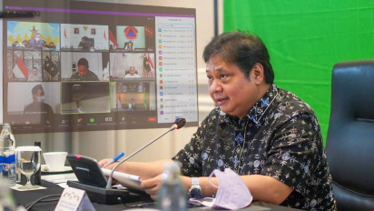 Muktamar NU Demokratis, Airlangga Hartarto Ucapkan Selamat untuk KH Yahya Staquf