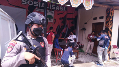 Polisi Gelar Rekonstruksi Kasus Penipuan dan Penggelapan Ketua Pemuda Pancasila Blora