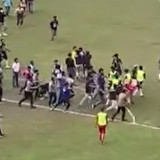 Laga Gasma Enrekang vs PS Nene Mallomo Sidrap Berakhir Ricuh, Wasit Dikeroyok Oleh Pemain