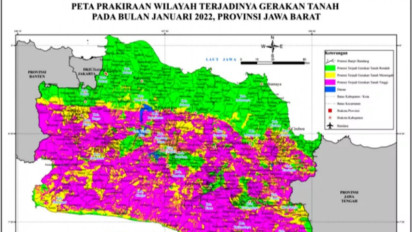 Jelang Puncak Musim Hujan, PVMBG Imbau Masyarakat Jabar Waspada Bencana 