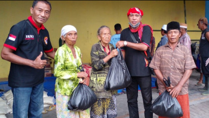 Indonesia Timur Bersatu Jawa Timur Berikan Bantuan untuk Para Pengungsi Semeru