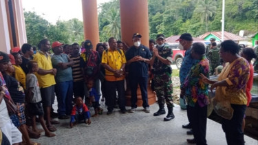 Kodim Maybrat Kembalikan Pengungsi Kampung Kisor Distrik Aifat Selatan