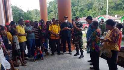 Kodim Maybrat Kembalikan Pengungsi Kampung Kisor Distrik Aifat Selatan