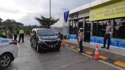 Hari ketiga Operasi Lilin Candi 2021, Arus Kendaraan di Boyolali Meningkat