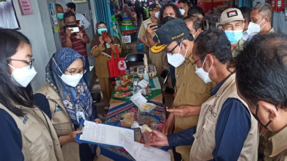 BPOM Temukan Puluhan Produk Tak Layak Jual di Toko Modern Kabupaten Banyumas