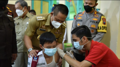 Vaksinasi Anak Usia 6-11 Tahun di Kebumen, Sediakan 121 Ribu Dosis