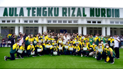 Bonus PON Papua Cair, Gubernur: Ini uang rakyat, 15 juta rakyat Sumut berikan kepada atlet berprestasi